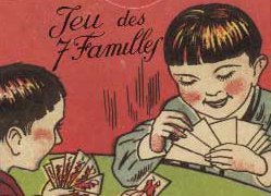 Jeu de 7 familles Ancien