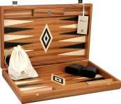 BACKGAMMON 30CM ACAJOU