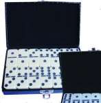 DOMINOS DOUBLE 6 UNE COULEUR 5*2.5*1