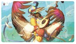 PLAYMAT BLOOMBURROW ZINNIA MTG