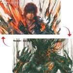 PLAYMAT FINAL FANTASY MAGIC THE GATHERING DOUBLE SIDE V1