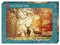 1000P STAGS  MAGIC FORESTS