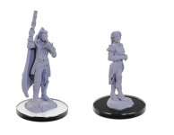 PERCIVAL & CASSANDRA DE ROLO : CRITICAL ROLE UNPAINTED MINIATURES