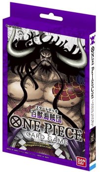 Starter deck - one piece - animal kingdom pirates st04