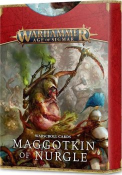 WARSCOLLS MAGGOTKIN 2021 (Cartes de Chartes : Putrescents de Nurgle)