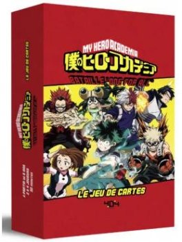 BATAILLE ONE FOR ALL ! JEU CARTES MY HERO ACADEMIA