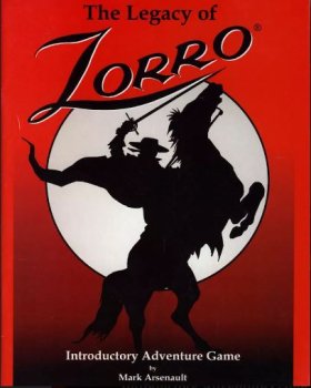 THE LEGACY OF ZORRO RPG