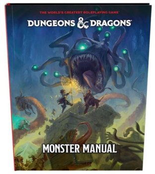 D&D MONSTER MANUAL ANGLAIS 2025