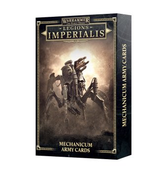 Legions Imperialis : Mechanicum Army Cards (Anglais)