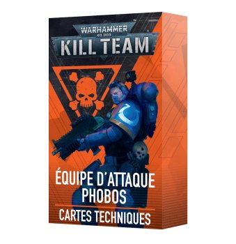 Kill Team : Equipe d’Attaque Phobos – Cartes Techniques