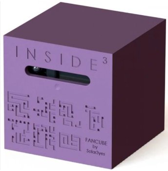 INSIDE3 CUBE VIOLET FANCUBE