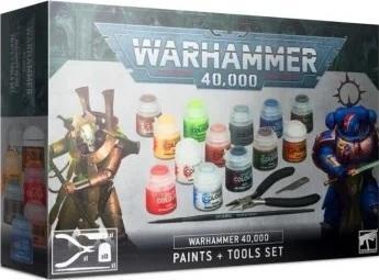 PAINTS AND TOOLS SET WARHAMMER 40.000 (PEINTURE ET OUTILLAGE)