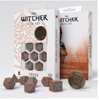 The Witcher Dice Set Triss - Merigold the Fearless
