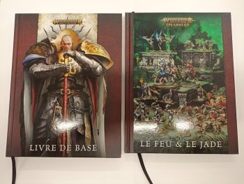 LOT LIVREs DE REGLES AGE OF SIGMAR 2024 + LE FEU & LE JADE (RAZ-DE-SKAVEN)