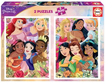 2 X 500P PRINCESSE DISNEY