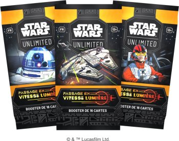 BOOSTER PASSAGE EN VITESSE LUMIERE SET 4 - STAR WARS UNLIMITED VF