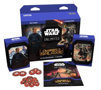 KIT DEMARRAGE 2J OMBRES GALAXIE STAR WARS UNLIMITED