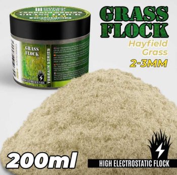 Herbe Statique 2-3mm- HAYFIELD GRASS - 200ml