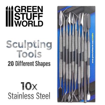 OUTILS DE SCULPTURE X10