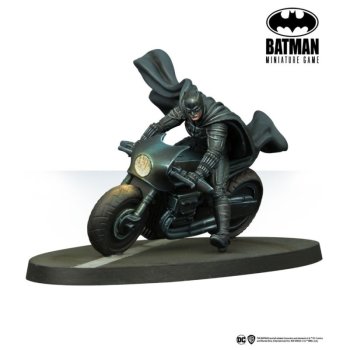 BATMAN ON BIKE - Batman Miniature Game