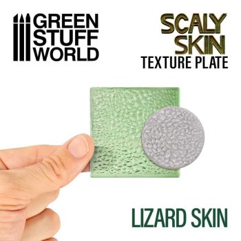 PLAQUE TEXTUREE PEAU DE LEZARD