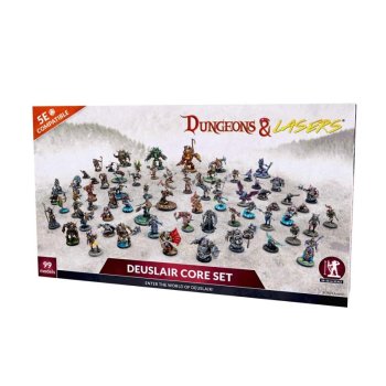 DUNGEONS & LASERS - FIGURINES - DEUSLAIR - CORE SET