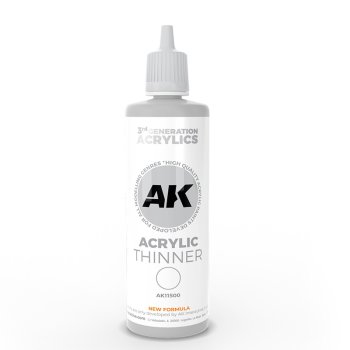 ACRYLIC THINNER 100ML AK3G