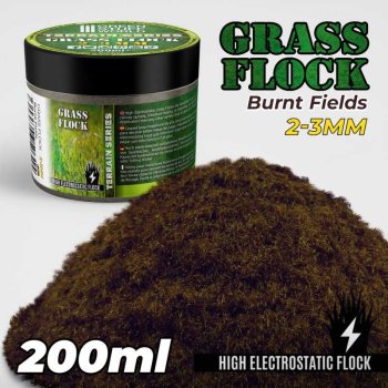 Herbe Statique 2-3mm- BURNT FIELDS - 200ml FLOCK