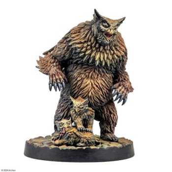 Owlbear Family - Dungeons & Lasers - Figurines